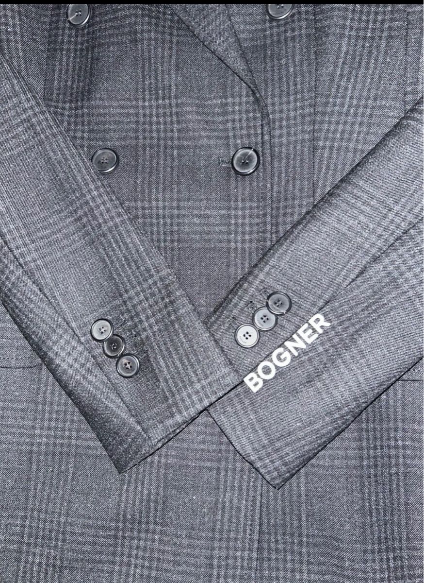 Bogner Giacche: Bogner Blazer, Grau Kariert, Top Zustand, Grösse 36 – Usato da Bonstetten venduto da Global83 2
