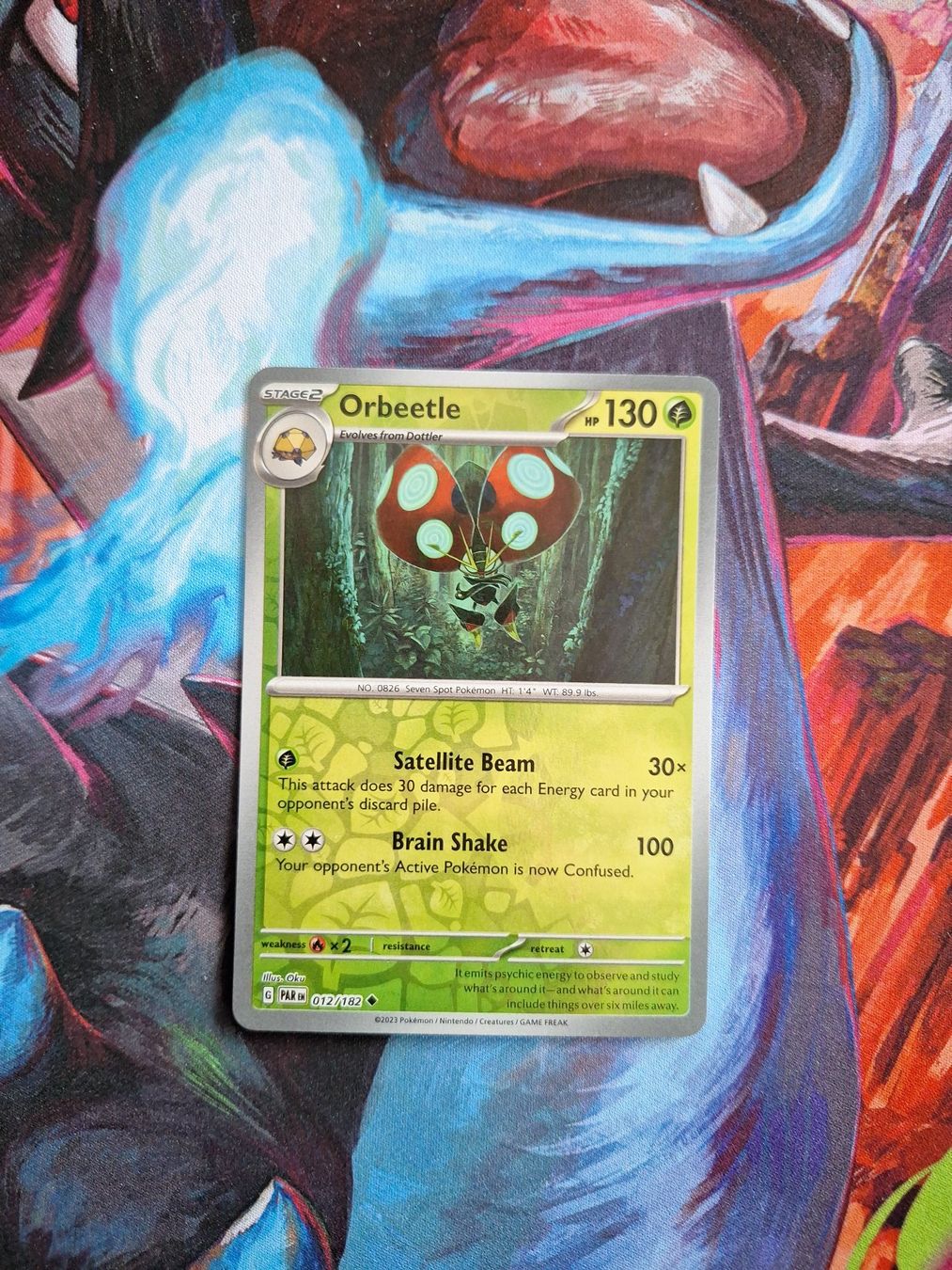 Pokémon Carte collezionabili: Orbeetle - Reverse Holo - Pokemon Paradox Rift – Usato da Altstätten SG venduto da GGsGameshop