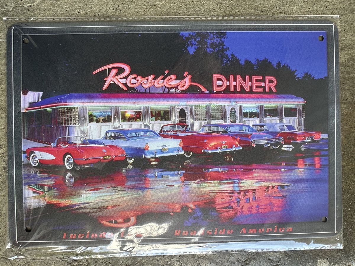 Insegne: Rosies diner Restaurant corvette c1 – Nuovo (secondo la descrizione) da Reinach AG venduto da rares75