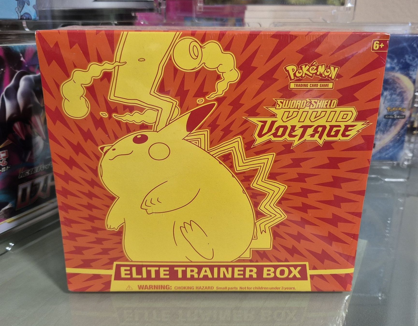 Pokémon Carte collezionabili: Pokémon Vivid Voltage Elite Trainer Box Englisch 2020 – Nuovo (secondo la descrizione) da Aesch BL venduto da bigboystoy