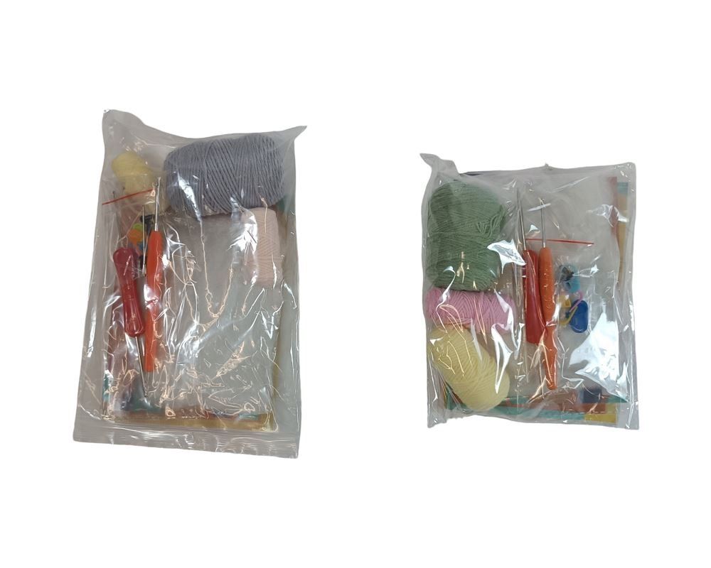 Kit bricolage: HANDICRAFTS Häckelset Dino und Elefant – Nuovo (secondo la descrizione) da Luzern venduto da Restwert_Luzern 1