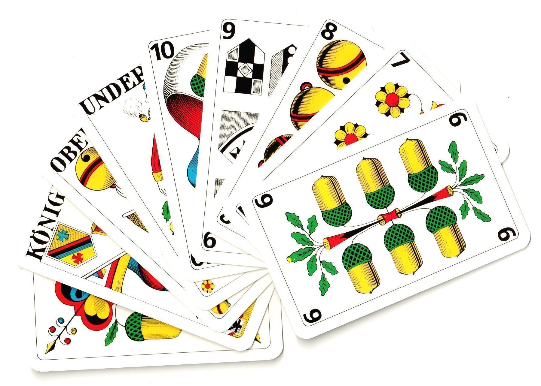 Giochi: Jass Karten AARGAU, 10er - Pack ! – Nuovo e nell'imballaggio originale da Humlikon venduto da GX30 2