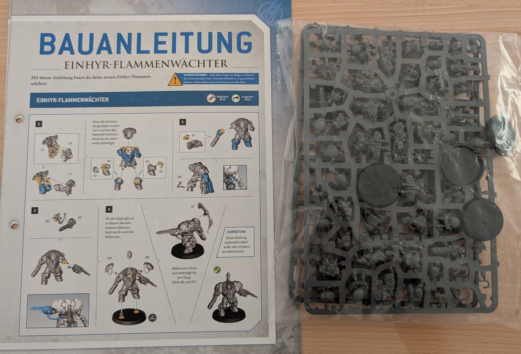 Kits de montage: Warhammer 40k Votann: Einhyr-Flammenwächter – Neuf (Voir description) à Oberwil BL par temor