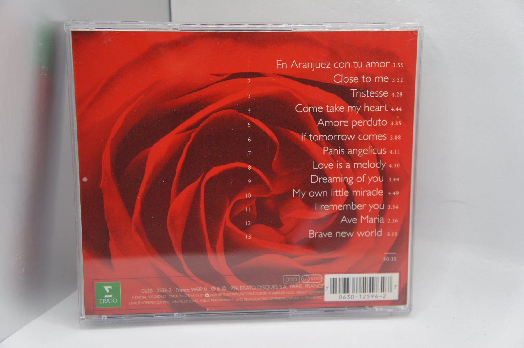 CD: CD Jose Carreras – Passion – Usato da Ernetschwil venduto da luisvonerni 2