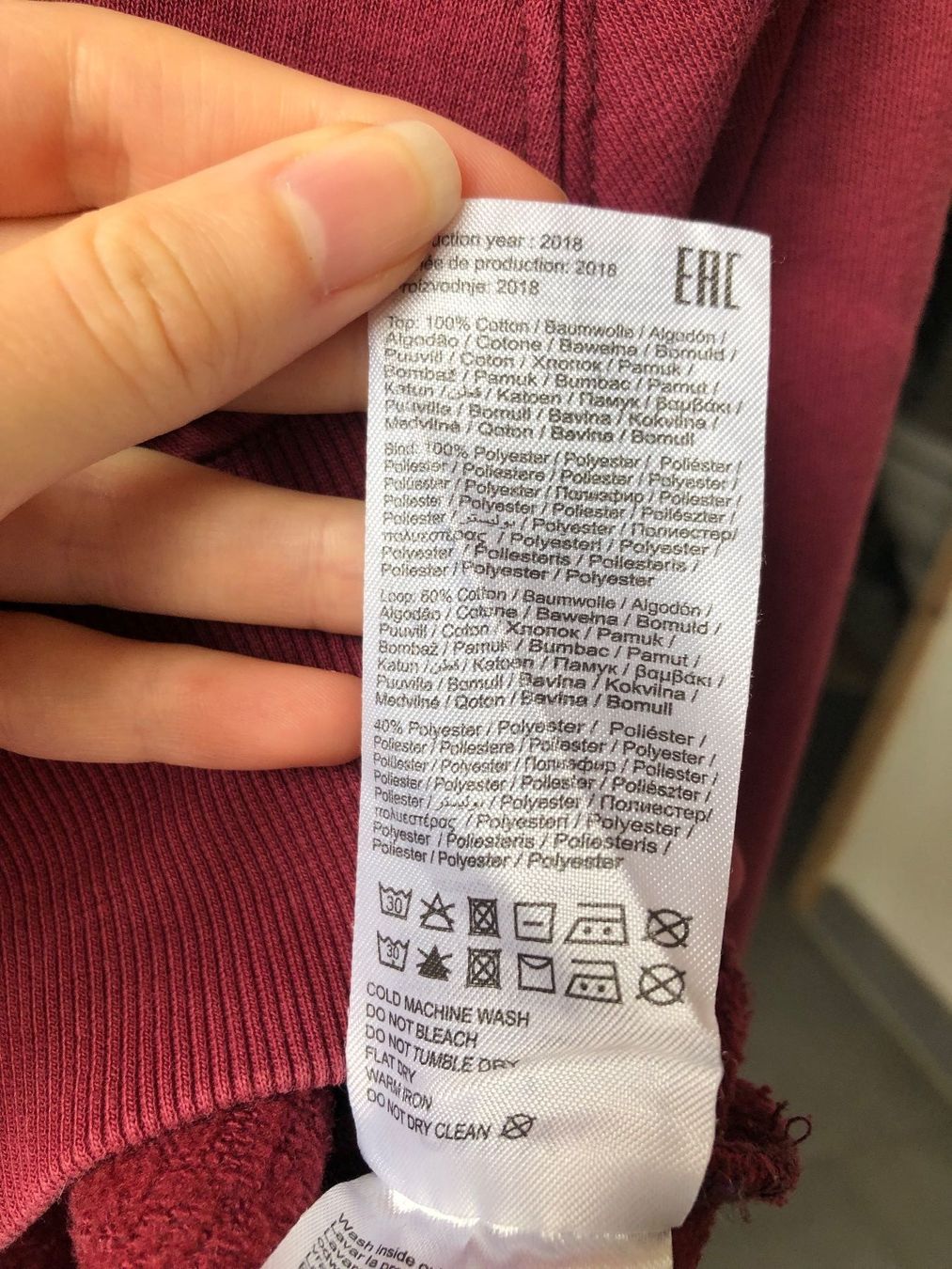 Only Maglioni & Felpe: ONLY Pullover Oversize Rouge Bordeau Burgundy S – Usato da St-Aubin FR venduto da Tiweety 6