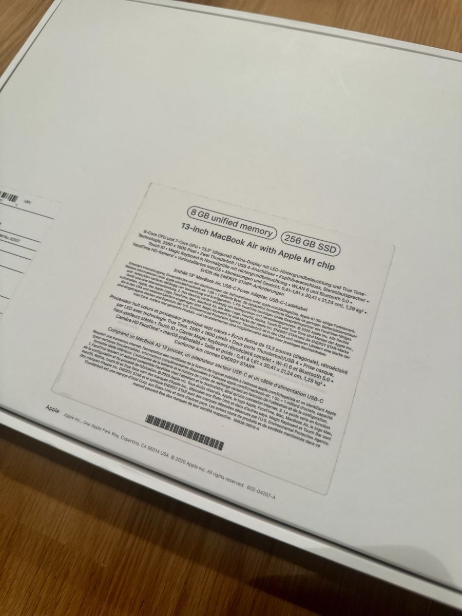 Apple Notebook: MacBook Air M1 – Usato da La Tour-de-Trême venduto da Amarokc_Game 2