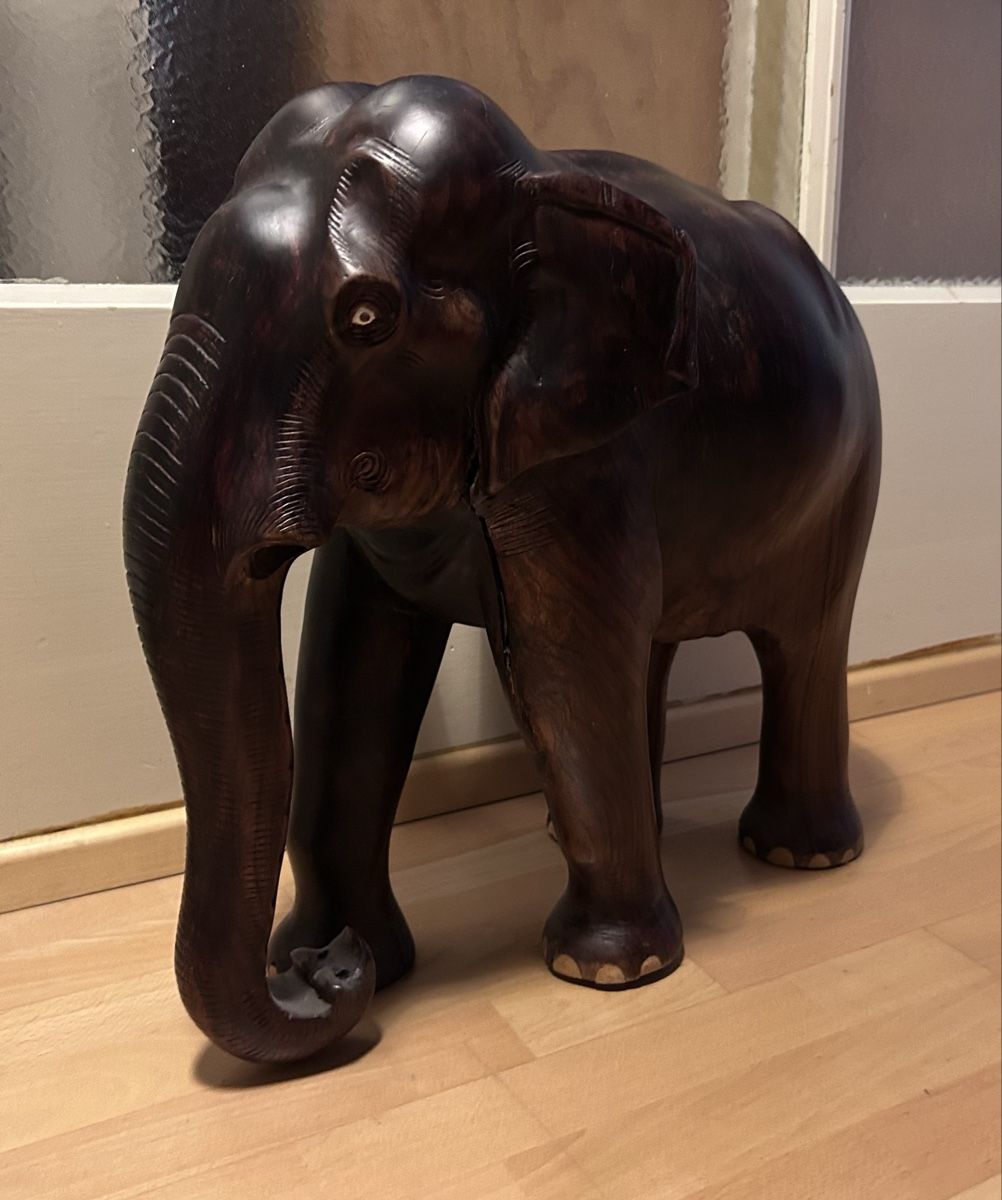 Figurines: Holz Elefanten 50 cm und 25cm  – D'occasion à Zürich par ann_9fv5 2