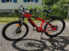 MTB KINDERFAHRRAD 24 ZOLL ROCKRIDER ST 900 ROT