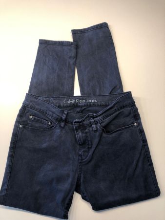 CALVIN KLEIN jeans hose damen 30/30 skinny mid rise