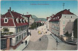 BL 64 Liestal Kasernenstrasse Restaurant zum Neuhaus 1913