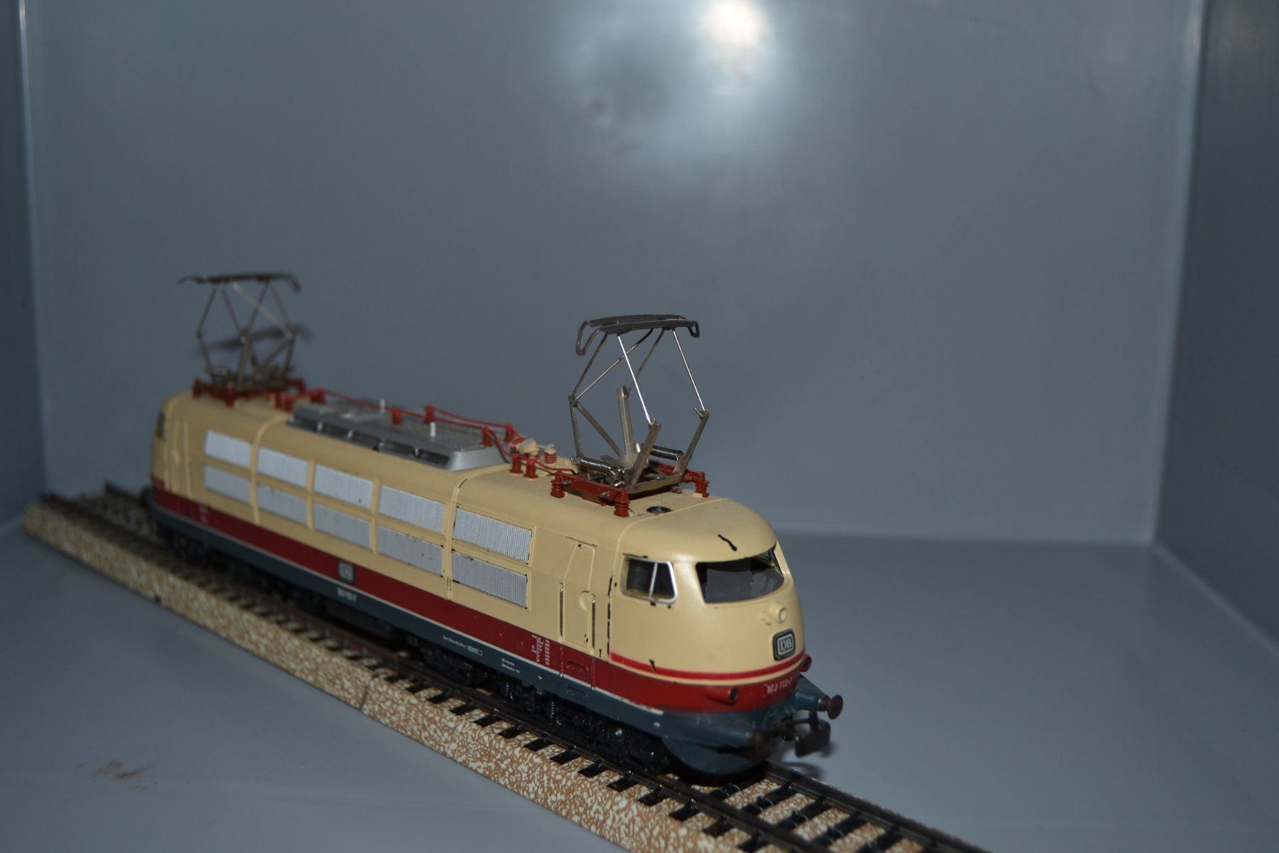 Märklin Modellini di ferrovie: E-Lok BR 103 DIGITAL mit 2 Wagen – Usato da Wil SG venduto da fanofrio 2