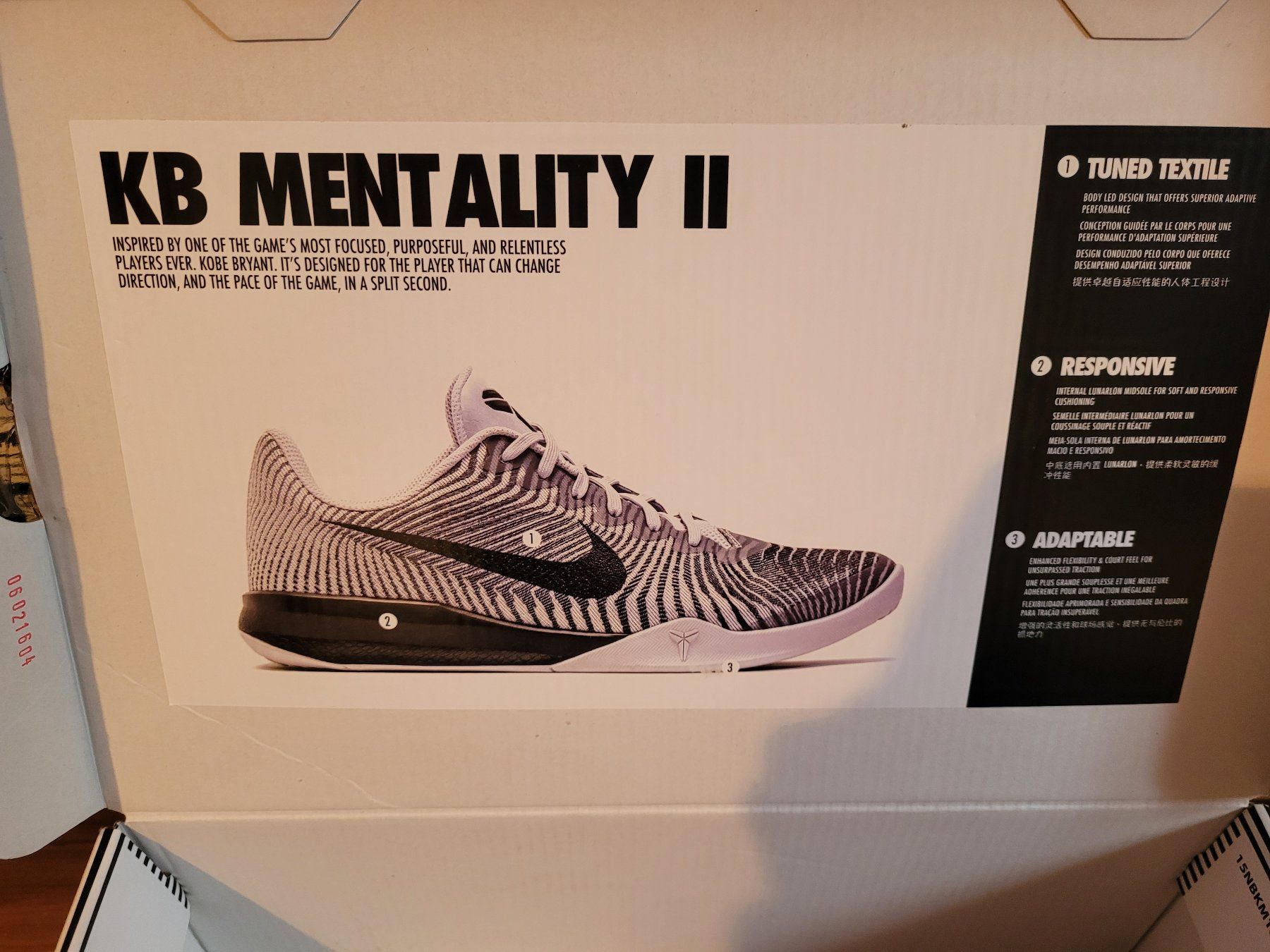 Scarpe da uomo: Kobe Bryant Mentality II - Grösse 42.5 – Nuovo (secondo la descrizione) da Beinwil (Freiamt) venduto da Tourigny 2