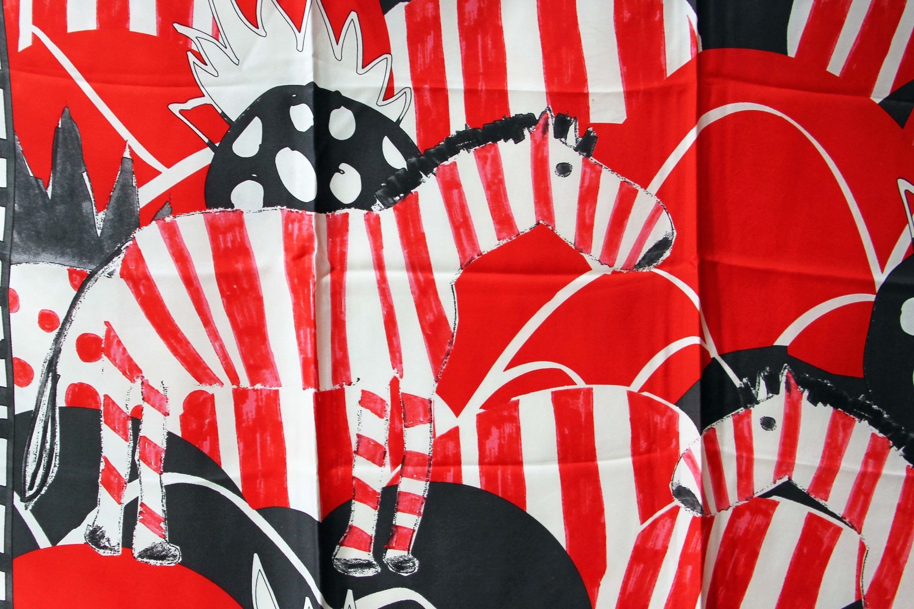 Foulard & Sciarpe: CODELLO Seidentuch "Zebra" - Foulard / Seidenschal 110x110cm – Usato da Merlischachen venduto da sammlerstueck 2