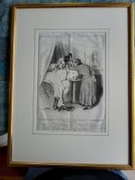 Lithographie von Honoré Daumier
