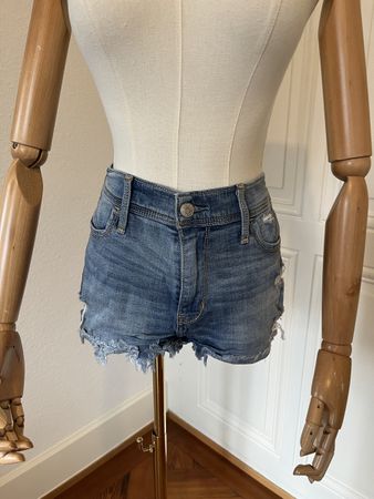 Hollister Denim Shorts, Ripped Look, Size 28, Summer Ready!