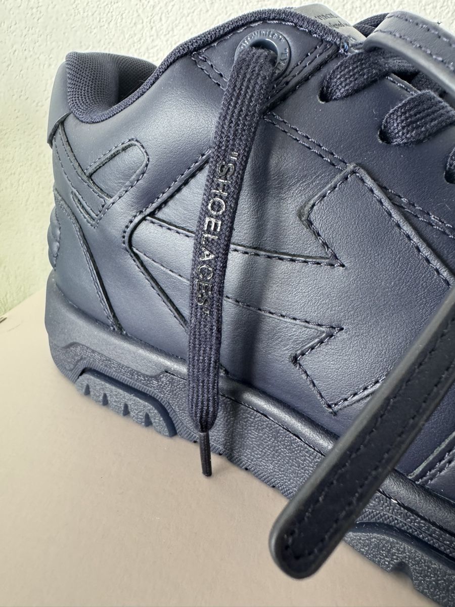 Off-White Scarpe da uomo: Off-White Sneaker in blue leather, size 43, brand new – Nuovo (secondo la descrizione) da Dübendorf venduto da fra_h2bp 7