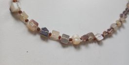 Antike Kette mit Perlmutt Boho zu Nile Free People