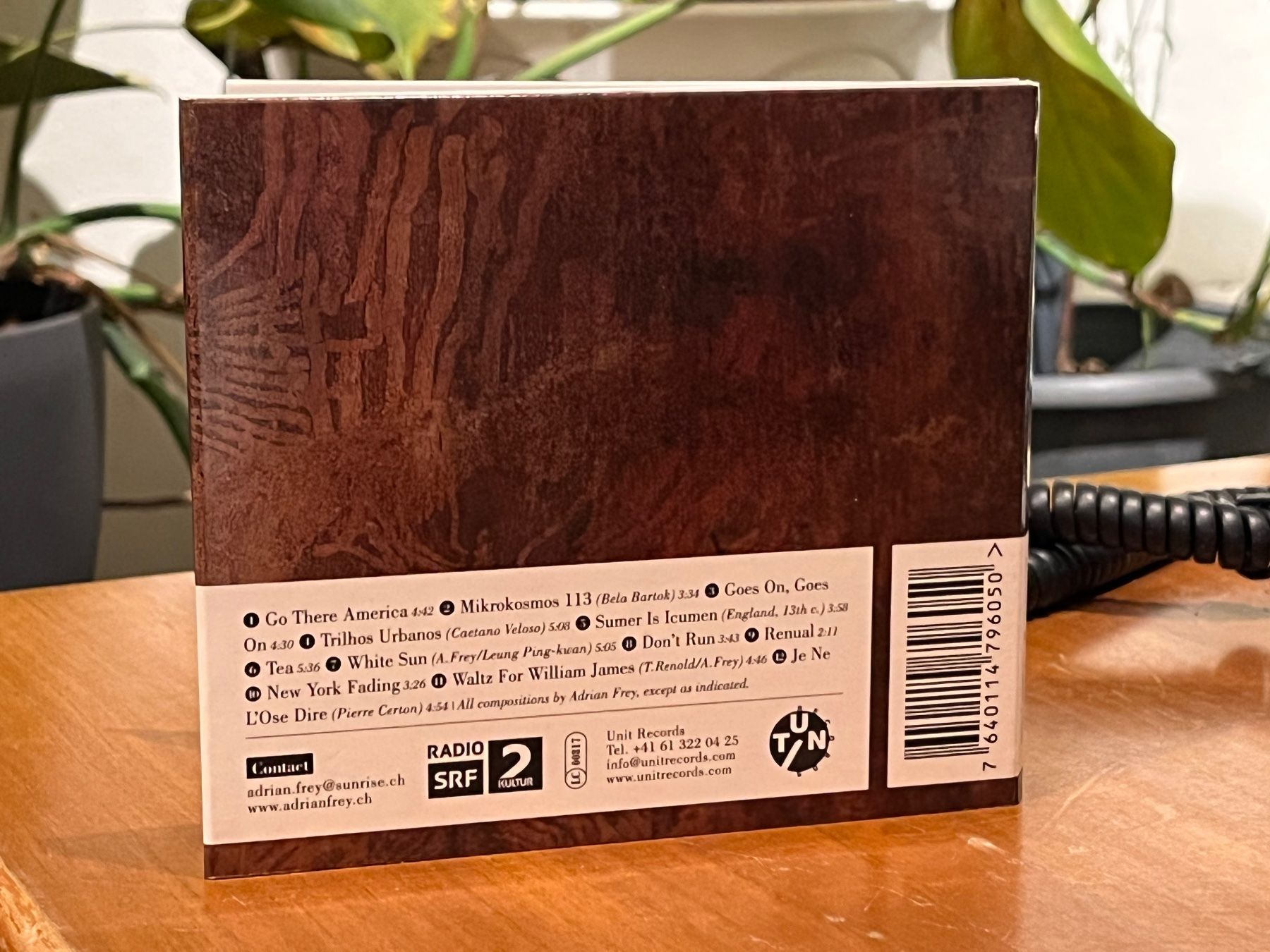 CD: Adrian Frey Trio - Microcosmos - SJO – Usato da Küsnacht ZH venduto da swisssales.net 1