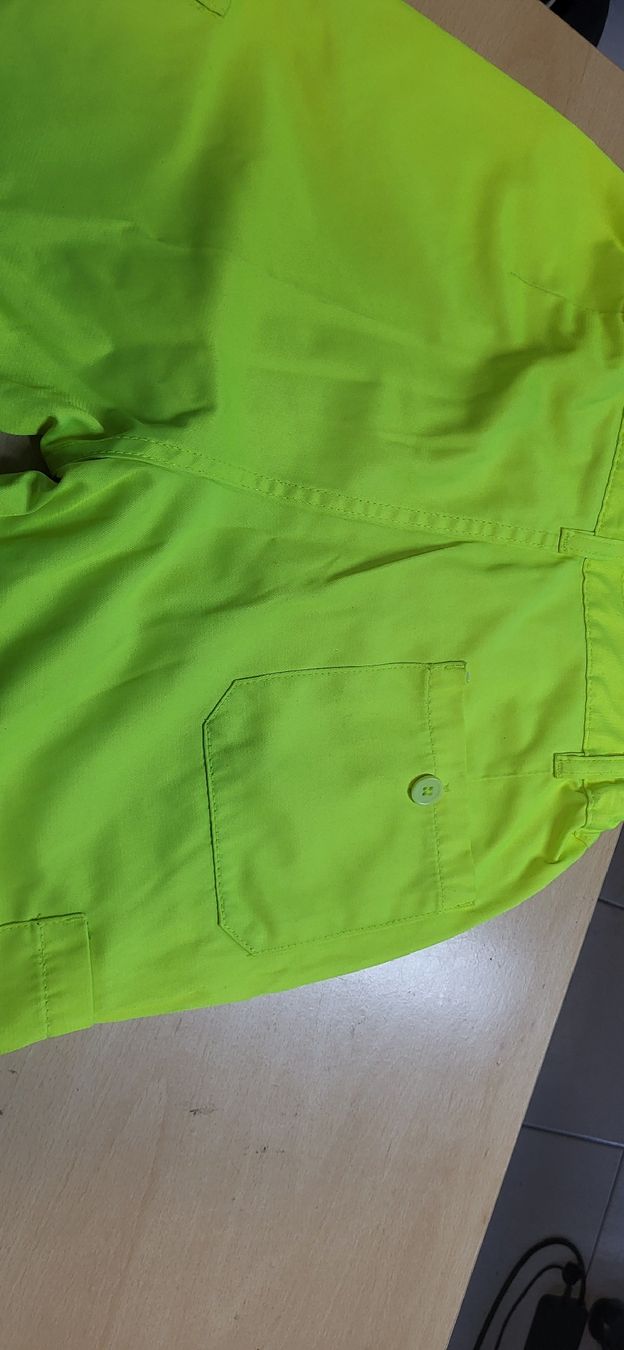 Pantaloni: Reflektierende Arbeitshose Neongelb Grösse S – Usato da Figino venduto da mayam63 8
