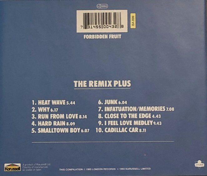 CD: Bronski Beat – Hundreds & Thousands – Usato da Grüningen venduto da azulgris 1