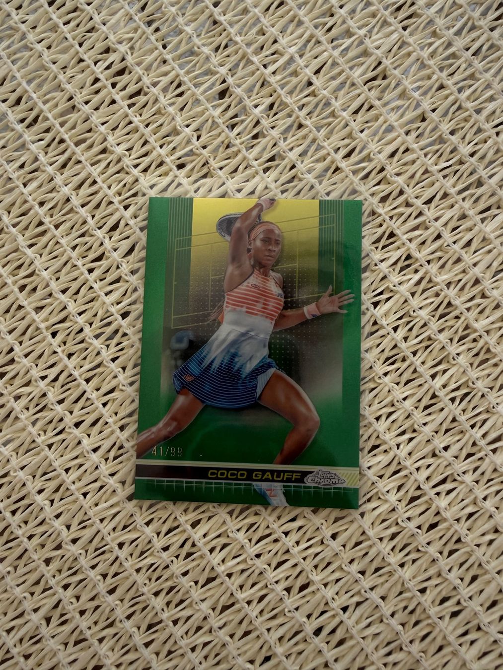 Topps Carte collezionabili: Coco Gauff – Usato da Champagne venduto da kev_b2tb