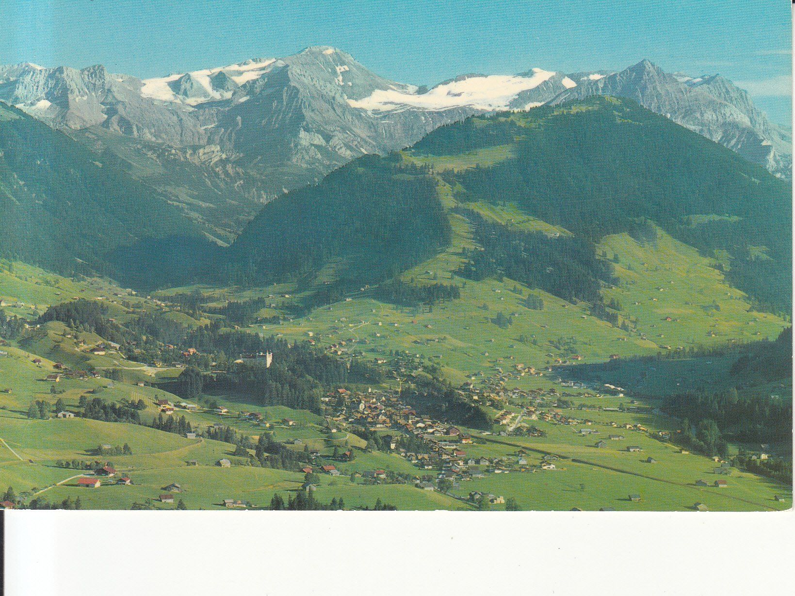 Cartoline postali: Gstaad ca. 1960 – Usato da Bürglen TG venduto da StampGraf