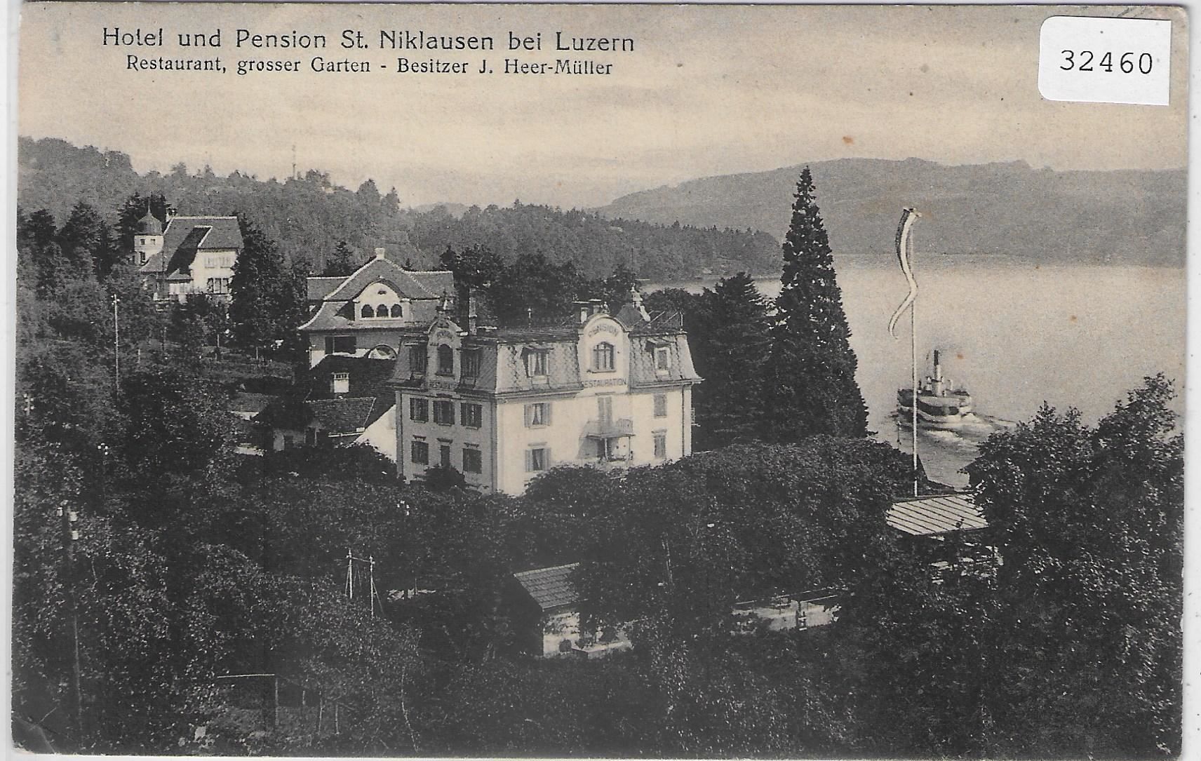 Cartes postales: Hotel und Pension St. Niklausen bei – D'occasion à Ettingen par Kartenplanet