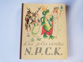 Livre Les jolis contes NPCK, année 1932, en parfait état.
