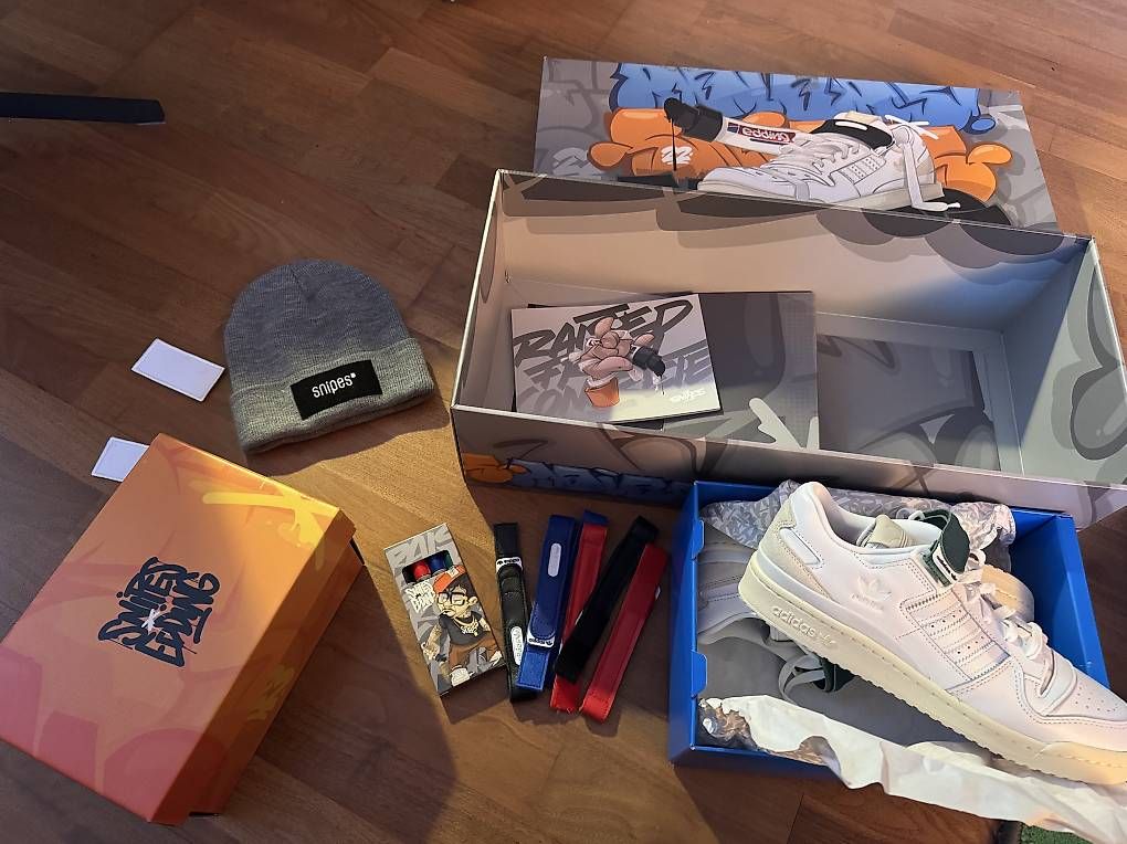 Adidas Scarpe da uomo: Snipes x Edding Adidas Forum Low – Nuovo e nell'imballaggio originale da Auslikon venduto da Velvet654 2