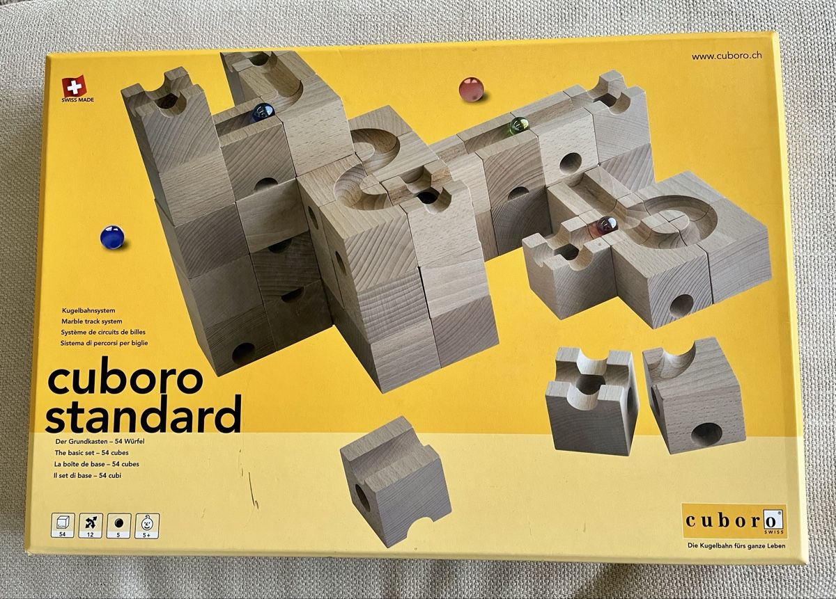 Cuboro Giocattoli: Cuboro Standard, 54 Würfel – Usato da Zürich venduto da Sonnenschrimps
