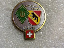 Ansteckpin 73: Militär Spiel Bern