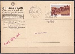 Militärpostkarte 2.Wk Mit Soldatenmarke