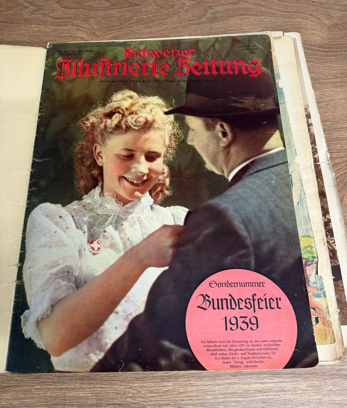 Riviste & Magazine: Schweizer Illustrierte Zeitung, Sondernummer, 1939 – Usato da Nussbaumen AG venduto da olitech5415 6