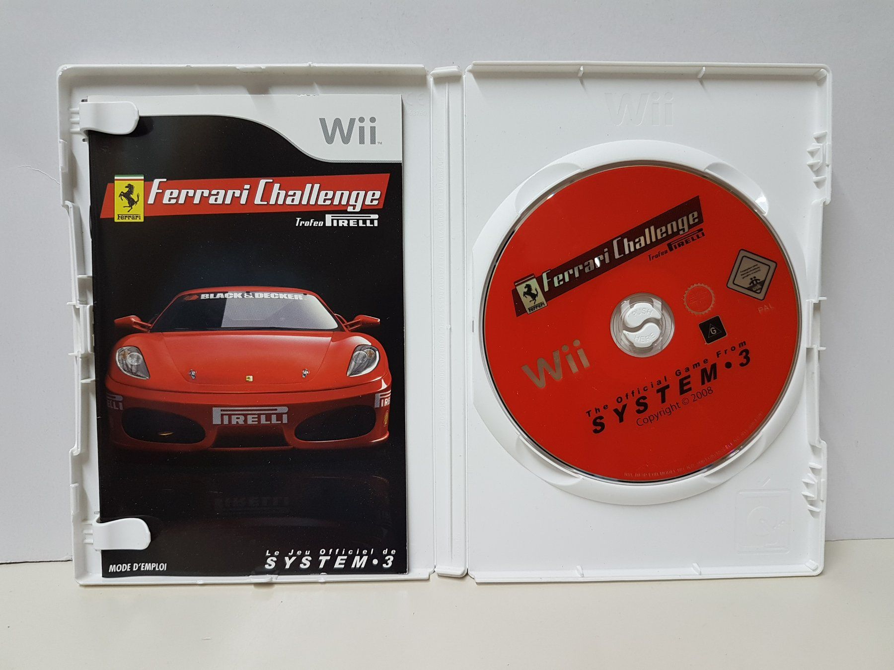 Nintendo Giochi: 🚗 Ferrari Challenge Trofeo Pirelli    Wii – Usato da Schüpfheim venduto da Games_Spielkonsolen 1