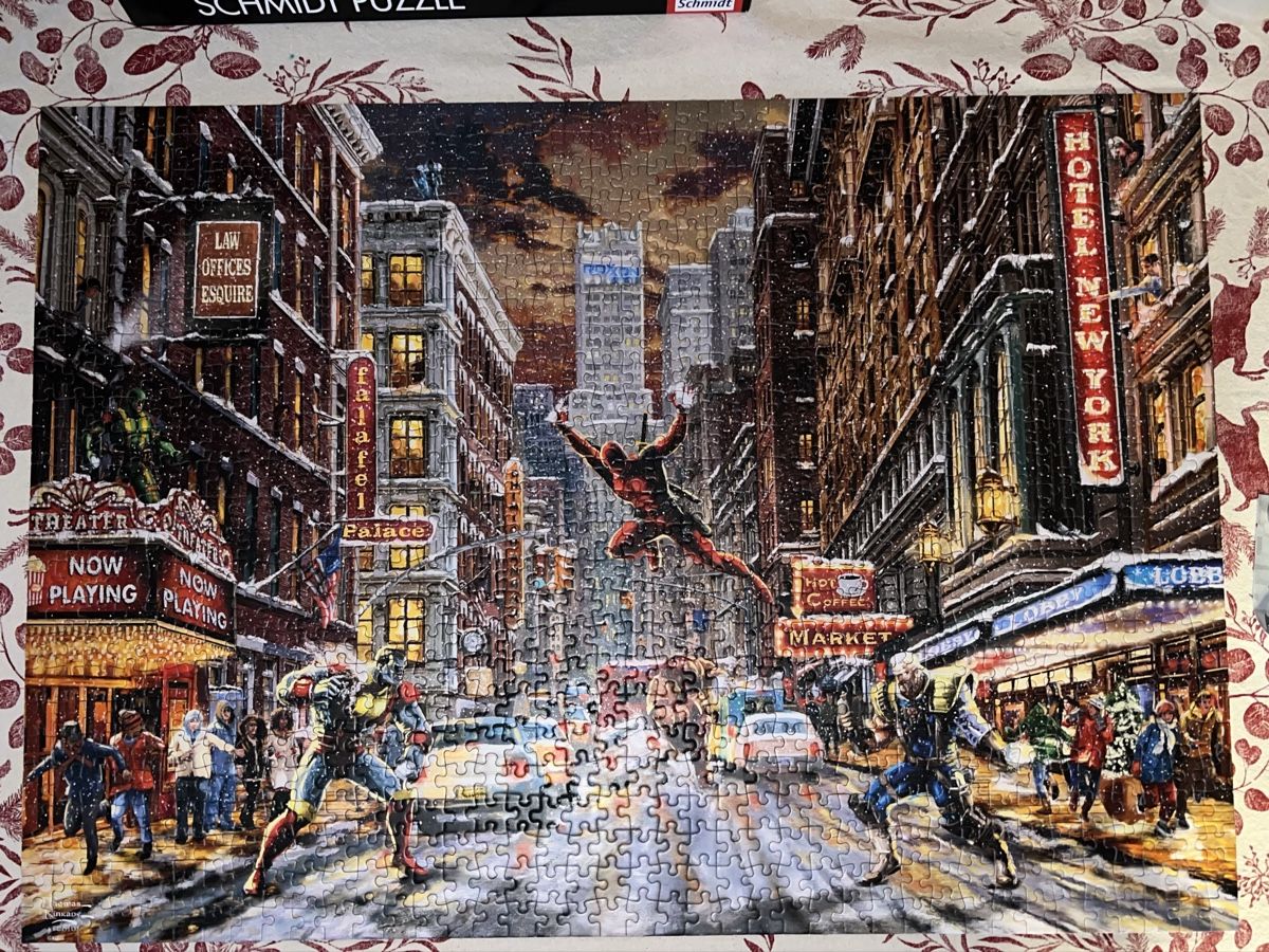 Puzzle: Schmidt Puzzle 1000 - Marvel Deadpool Snow Day – Nuovo (secondo la descrizione) da Bern venduto da RussianDoll 4