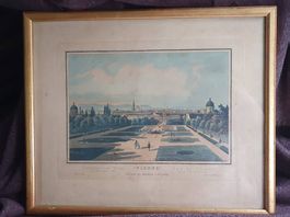 Historische Ansicht Wien (Belvedere)