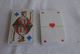Set mit 2 neuen französischen Jasskarten