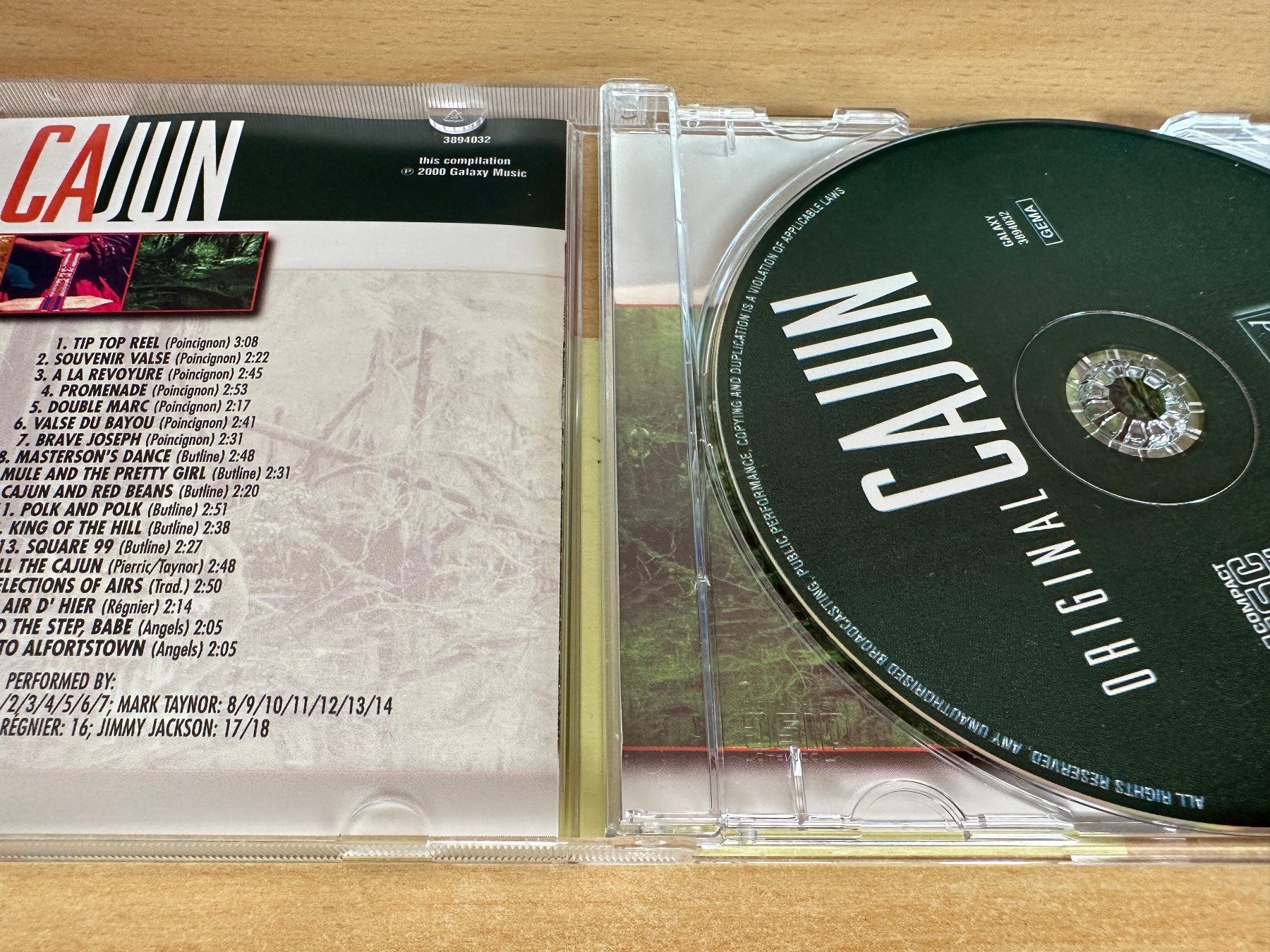 CD: Various – Original Cajun – Usato da Rikon im Tösstal venduto da Alpenmutz 2