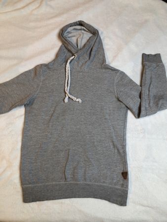 Bershka Hoodie Gr. M - Kapuzenpullover Sweatshirt grau