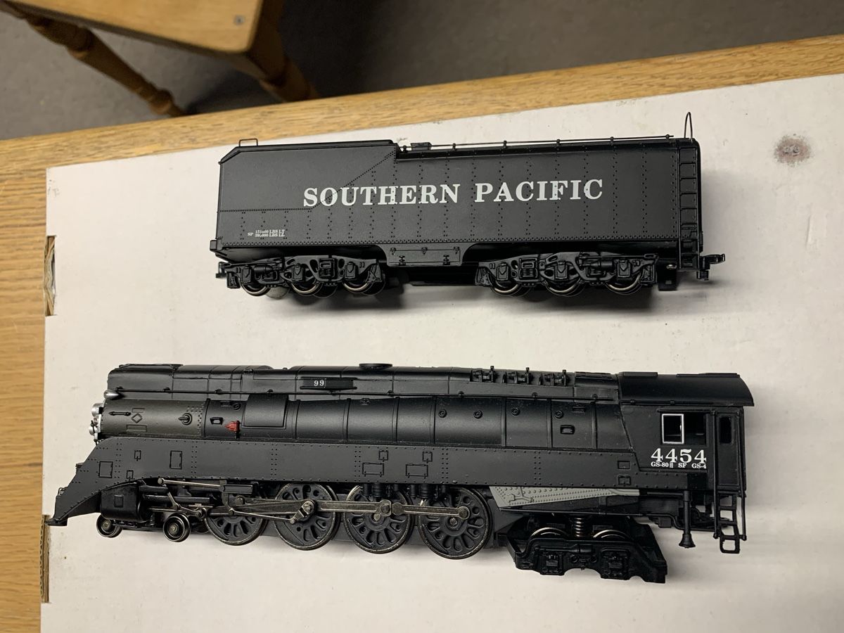 Modelleisenbahnen: Bachmann USA Dampflok DC,analog,Black Silver,H253 – Gebraucht aus Winden von EmilNeu 2