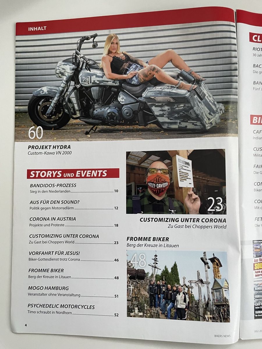 Riviste & Magazine: BIKERS NEWS – Usato da HÄGENDORF venduto da kusi113 1
