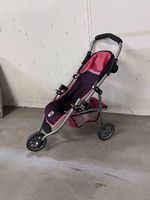 Süsser Puppenwagen in Pink/Dunkelblau  Gratis abzugeben!
