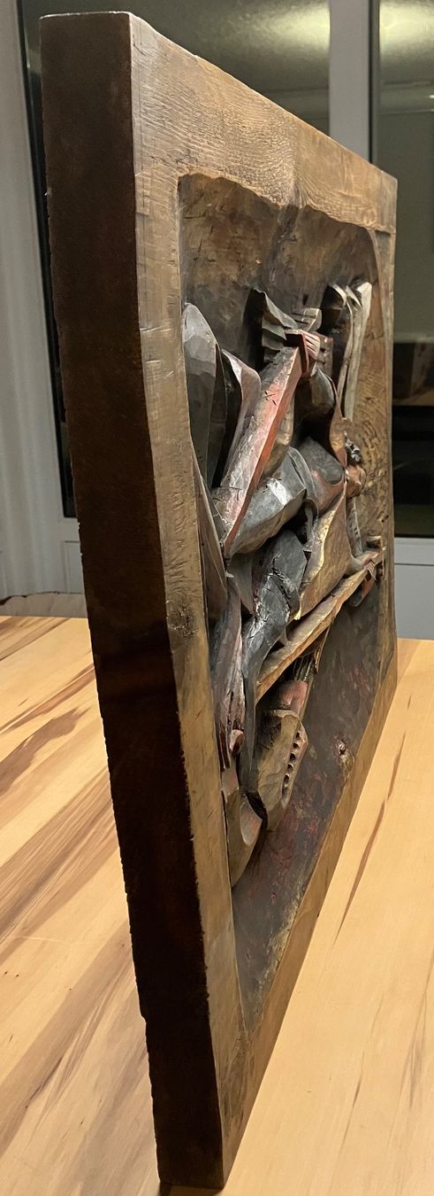 Foto & Immagini: Erzengel Michael - Bild aus Holz – Usato da Triesen venduto da Chris__79 1