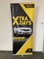Roll Up Banner von Opel Zafira Xtra Days