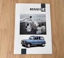 RENAULT 4 Verkaufsprospekt Juli 1991