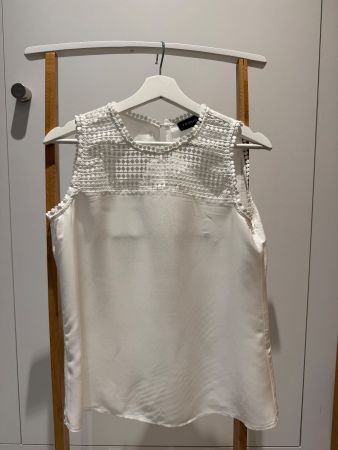 Taifun Sommer Top, Weiss, Gr. 34-36