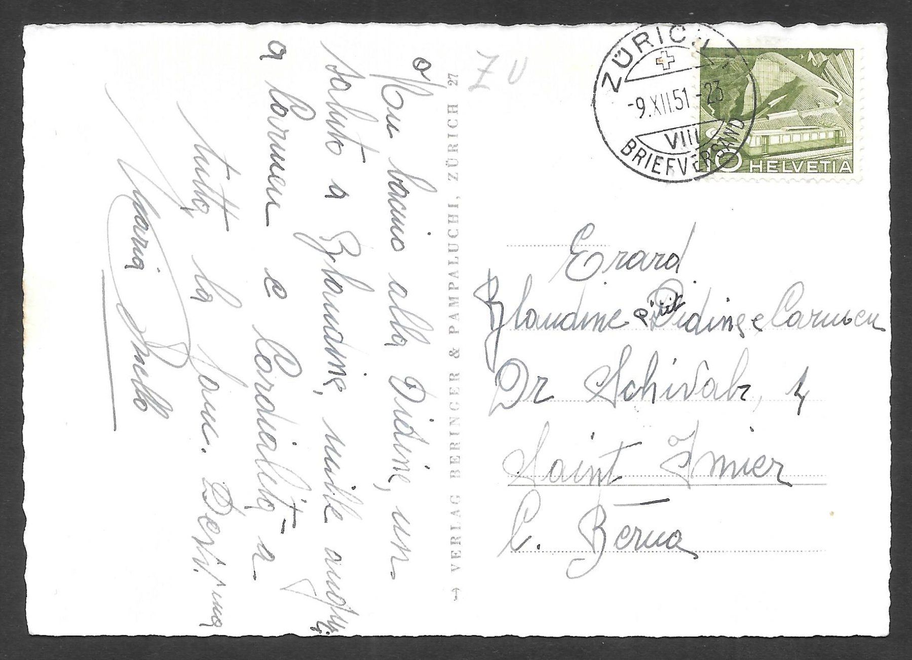 Cartoline postali: Zürich Kantonsspital – Usato da Olten venduto da clotaldi 1