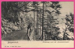 Bürgenstock belebt Felsenweg nach der Hammetschwand