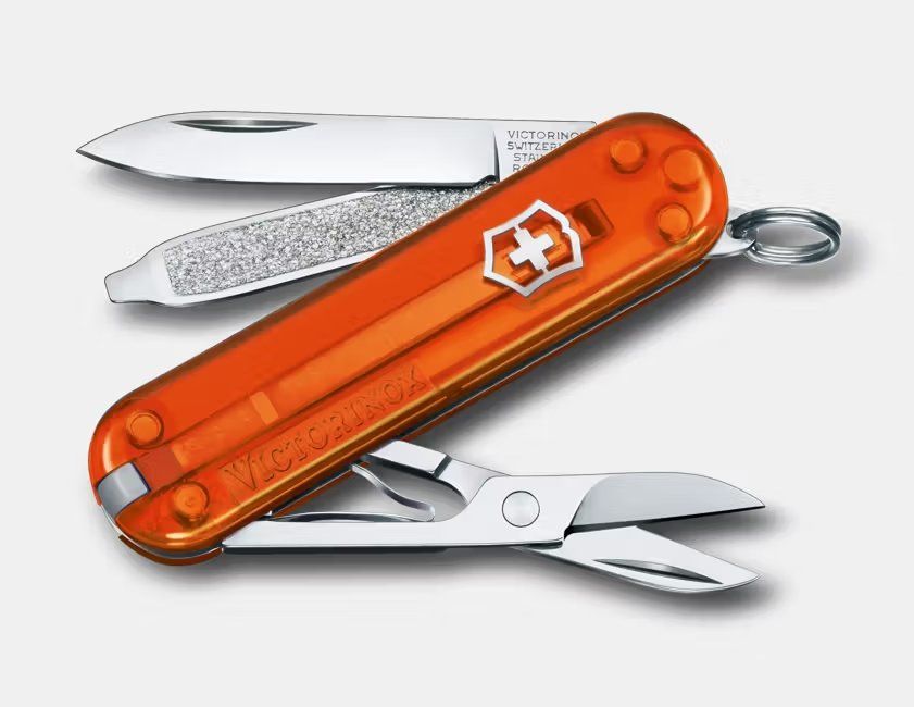 Victorinox Coltelli tascabile: Victorinox Classic SD Colors - Fire Opal - NEU – Nuovo e nell'imballaggio originale da Winterthur venduto da Schwestere 1
