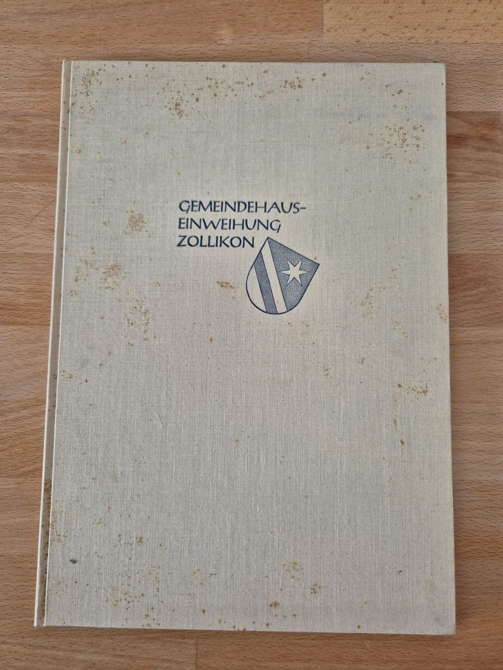 Libri: Festschrift Gemeindehaus Einweihung Zollikon 1940 – Usato da Effretikon venduto da Malou